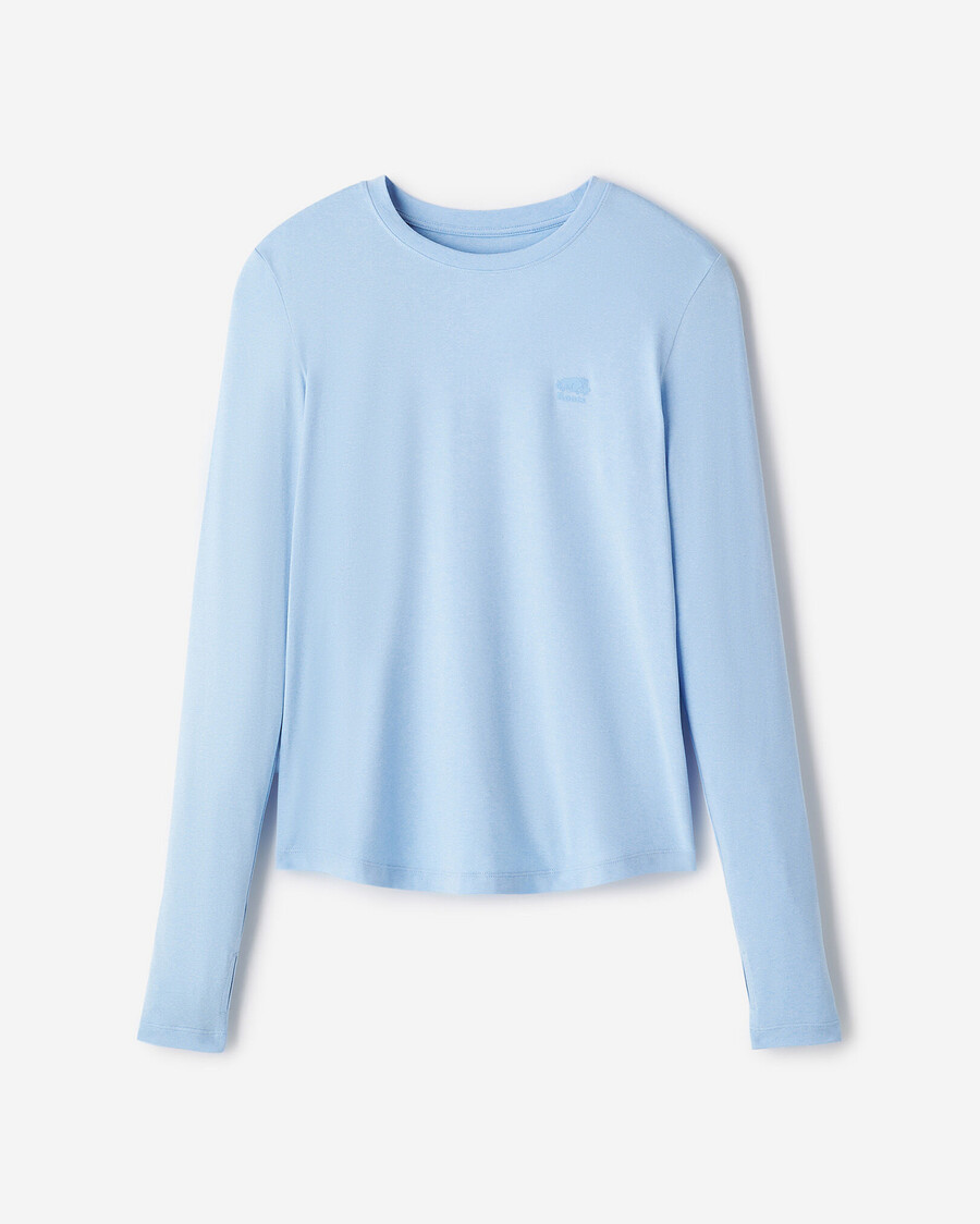 renew knit classic long sleeve top