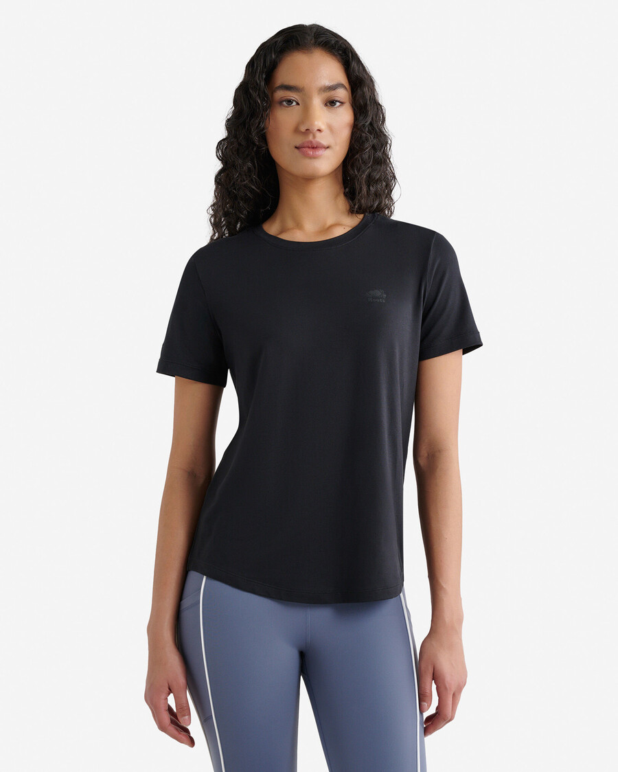 renew knit classic short sleeve top