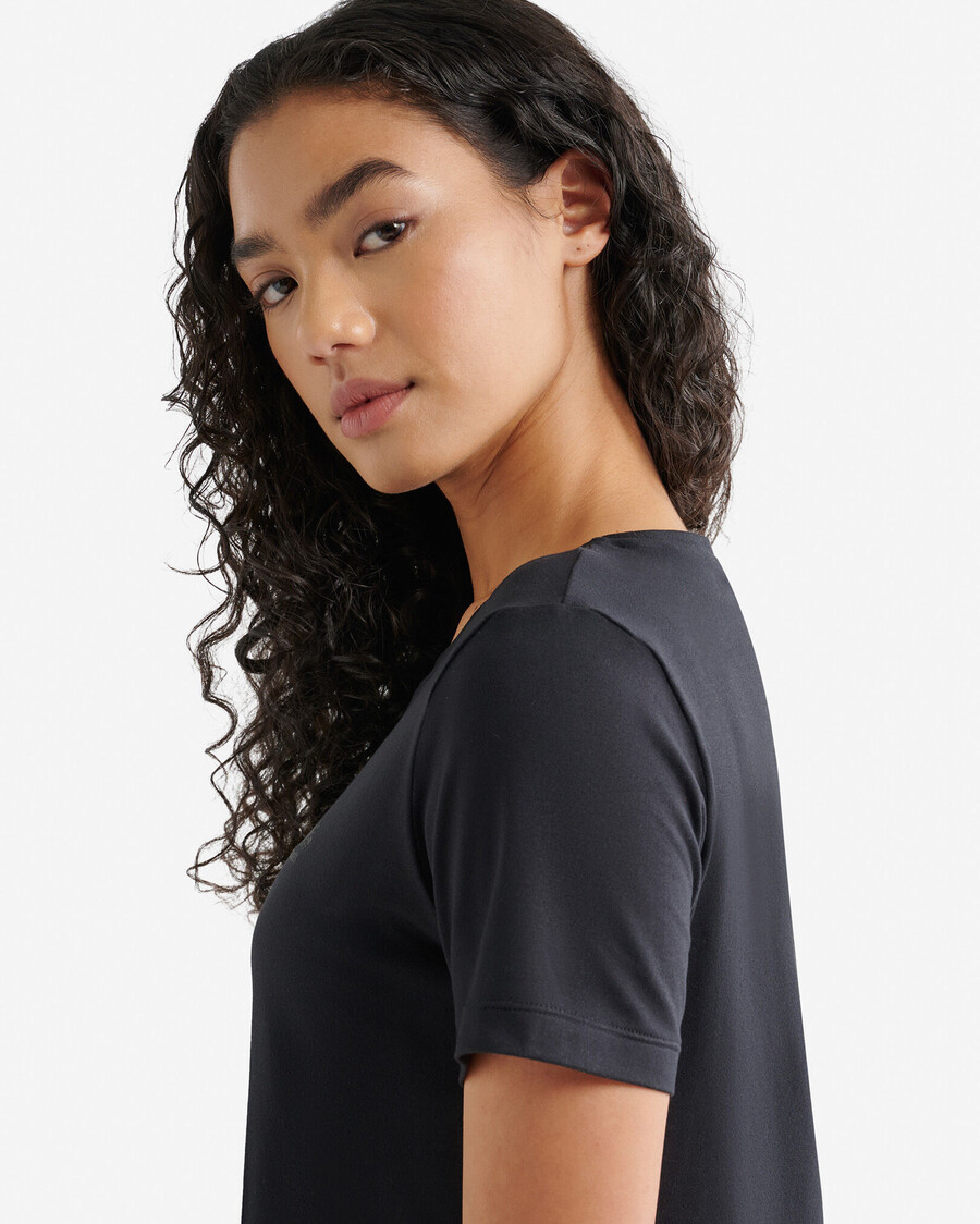 renew knit classic short sleeve top