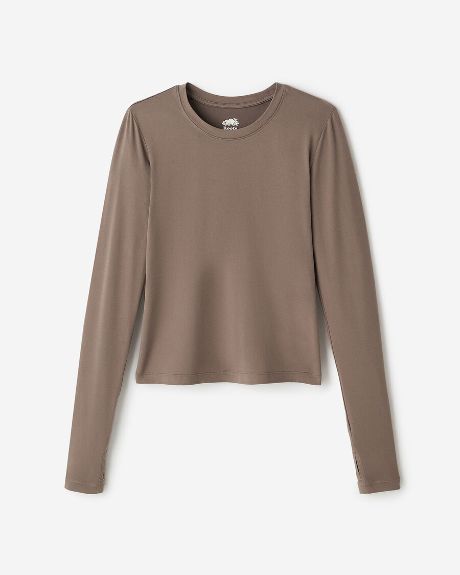 renew knit long sleeve top