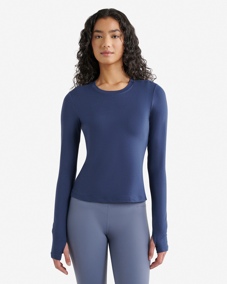 renew knit long sleeve top