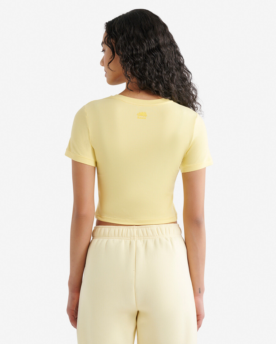 renew knit crop t-shirt